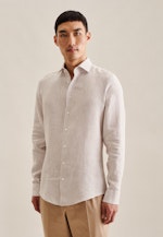 X-Slim Business Hemd Streifen in Braun |  Seidensticker Onlineshop