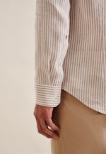 X-Slim Business Hemd Streifen in Braun |  Seidensticker Onlineshop