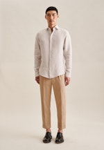 X-Slim Business Hemd Streifen in Braun |  Seidensticker Onlineshop