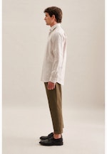 Regular Business Hemd Streifen in Braun |  Seidensticker Onlineshop