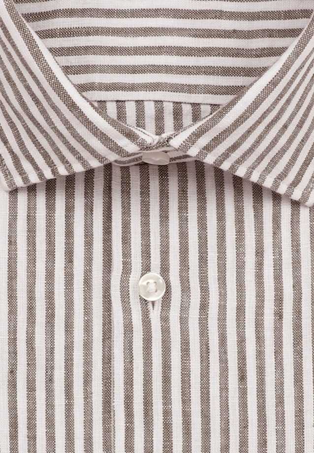 Regular Business shirt Stripe in Green |  Seidensticker Onlineshop