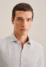 Regular Chemise d'affaires rayures in Vert |  Seidensticker Onlineshop