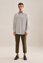 Regular Chemise d'affaires rayures in Vert |  Seidensticker Onlineshop