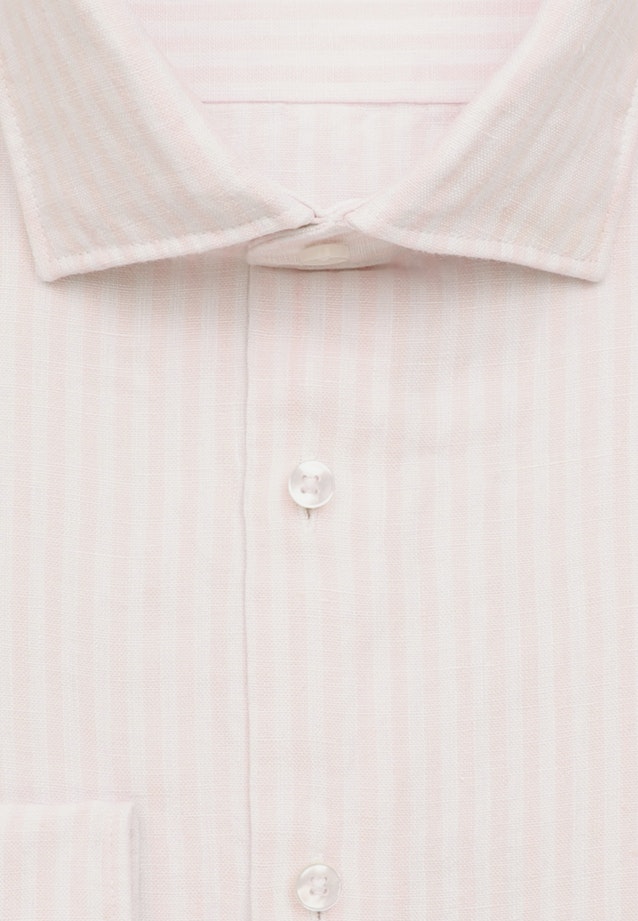 Regular Business Hemd Streifen in Rosa/Pink |  Seidensticker Onlineshop