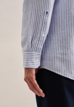 Regular Business shirt Stripe in Light Blue |  Seidensticker Onlineshop