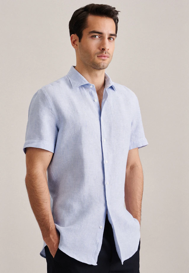 Slim Business Hemd Uni in Hellblau |  Seidensticker Onlineshop