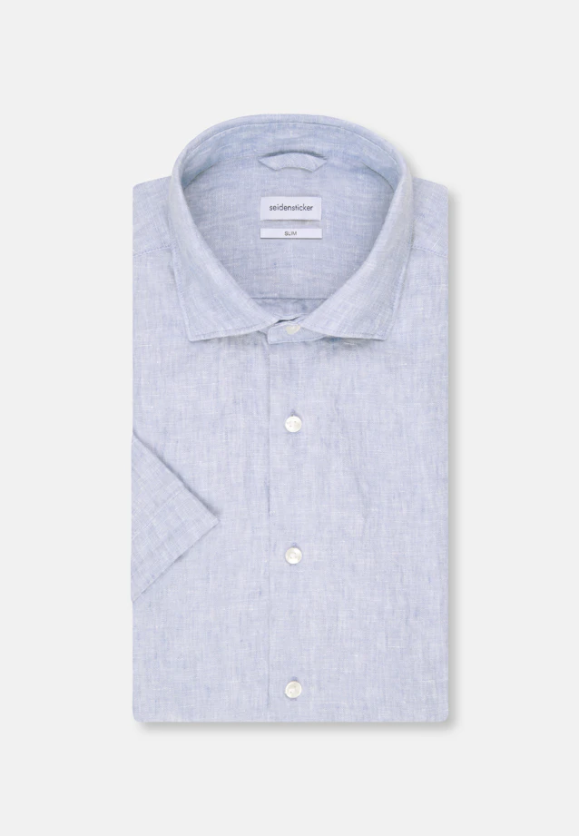 Slim Business Hemd Uni in Hellblau |  Seidensticker Onlineshop