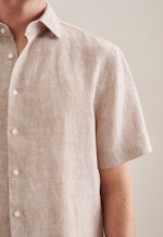 Shaped Chemise d'affaires Uni in Marron |  Seidensticker Onlineshop