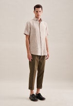 Shaped Chemise d'affaires Uni in Marron |  Seidensticker Onlineshop