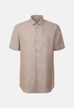 Shaped Chemise d'affaires Uni in Marron |  Seidensticker Onlineshop