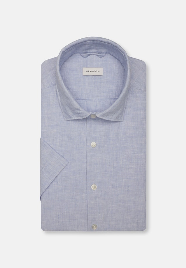 Shaped Chemise d'affaires Uni in Bleu Clair |  Seidensticker Onlineshop