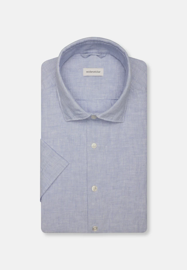 Shaped Business Hemd Uni in Hellblau |  Seidensticker Onlineshop