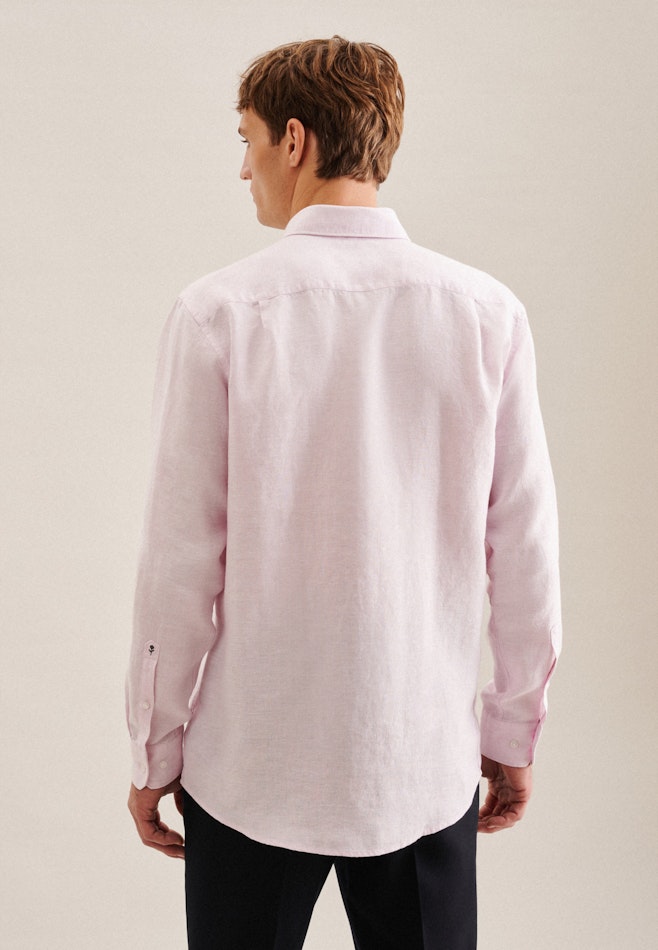 Regular Business Hemd Uni in Rosa/Pink | Seidensticker Onlineshop