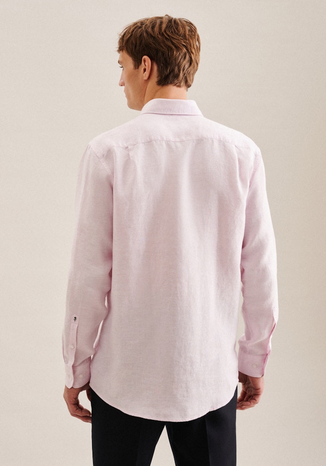 Regular Business shirt Uni in Pink | Seidensticker online shop