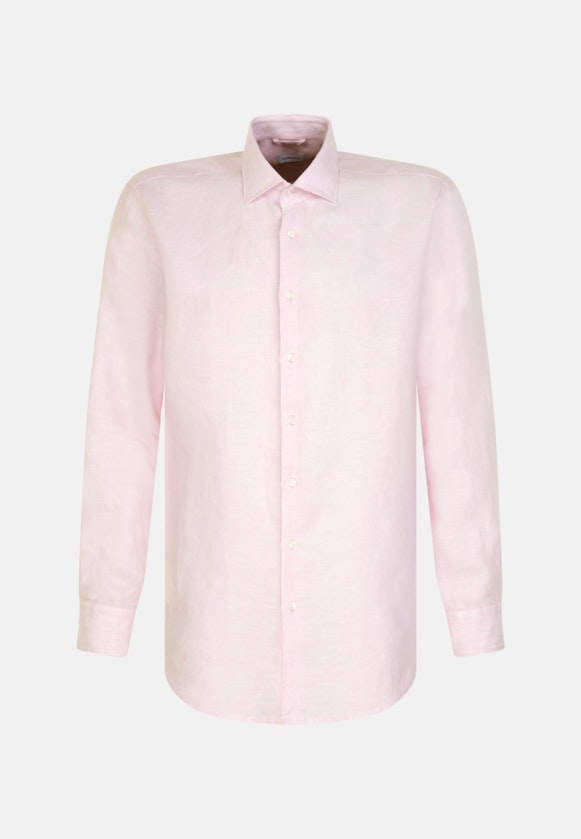 Regular Business shirt Uni in Pink |  Seidensticker Onlineshop