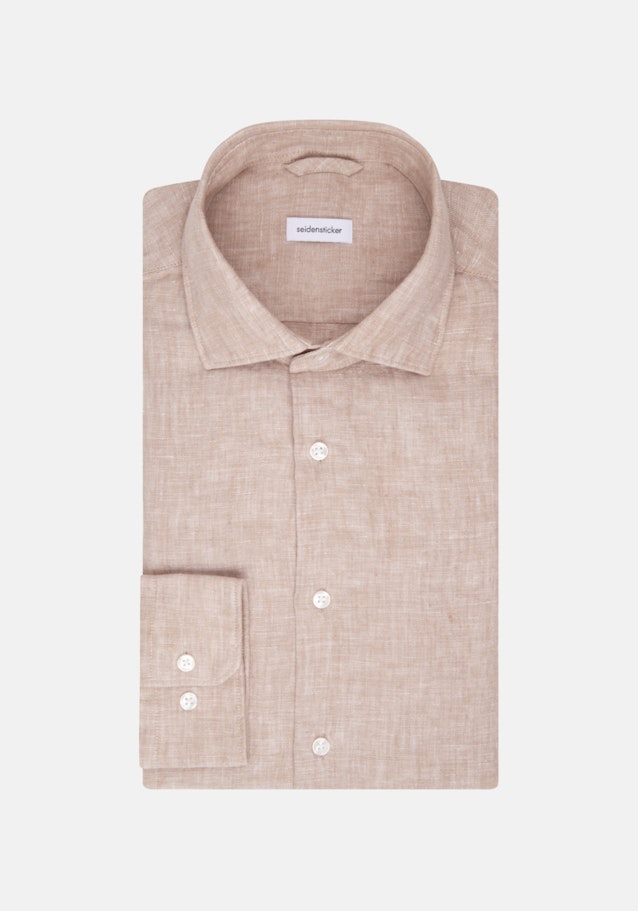 Regular Chemise Business Uni in Marron | Seidensticker Onlineshop