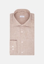 Regular Chemise Business Uni in Marron |  Seidensticker Onlineshop