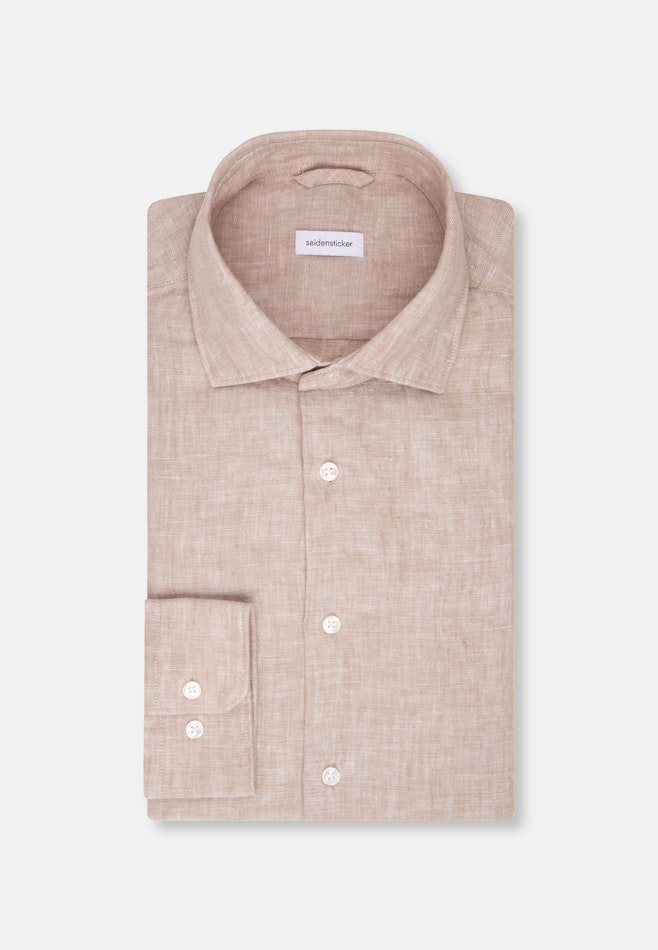 Regular Business Hemd Uni in Braun | Seidensticker Onlineshop