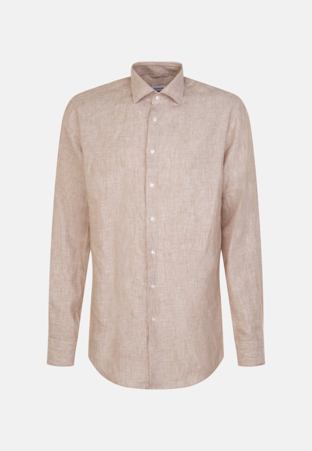 Regular Business Hemd Uni in Braun |  Seidensticker Onlineshop