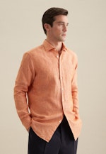 Regular Business shirt Uni in Orange |  Seidensticker Onlineshop