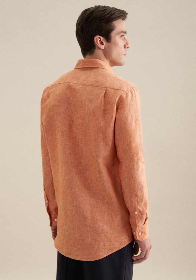 Regular Business Hemd Uni in Orange | Seidensticker Onlineshop