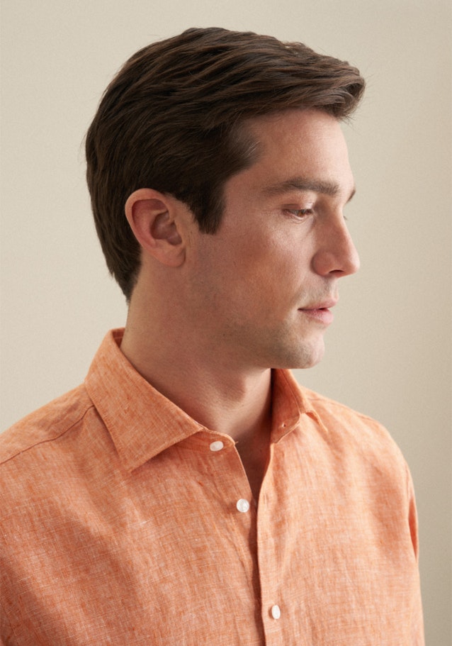 Regular Business Hemd Uni in Orange | Seidensticker Onlineshop