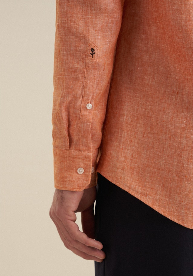 Regular Business Hemd Uni in Orange | Seidensticker Onlineshop