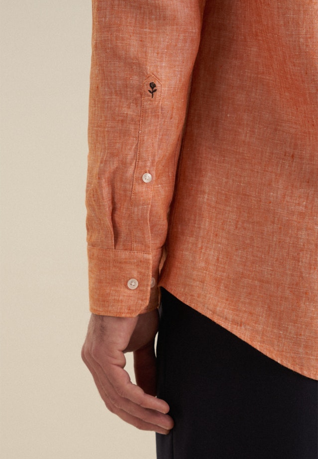 Regular Business Hemd Uni in Orange |  Seidensticker Onlineshop