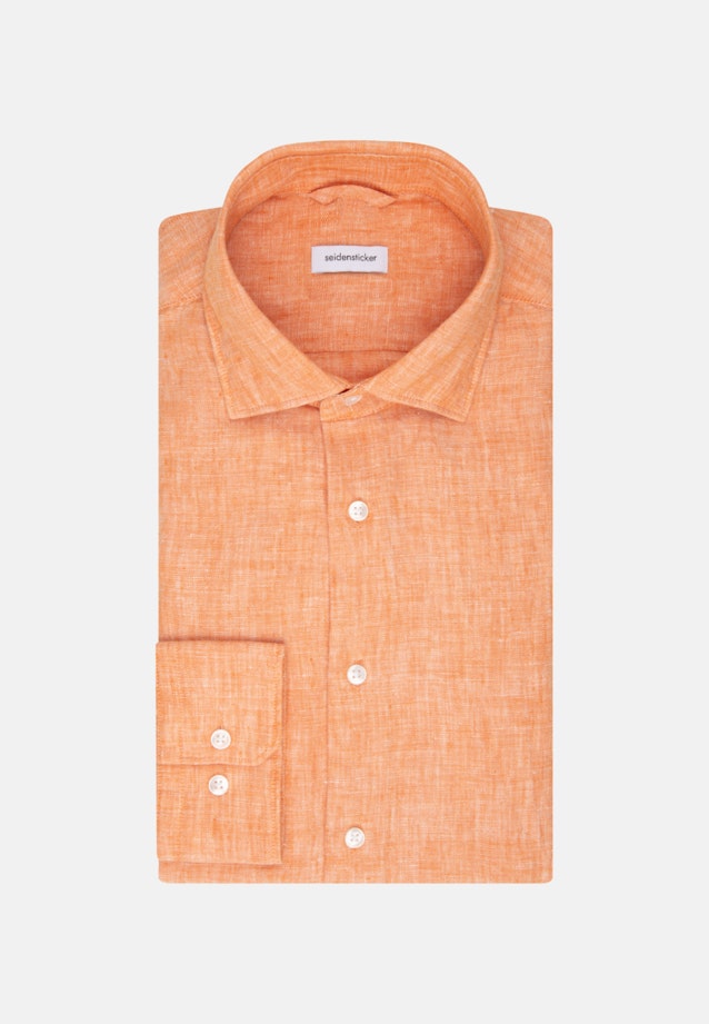 Regular Business Hemd Uni in Orange |  Seidensticker Onlineshop