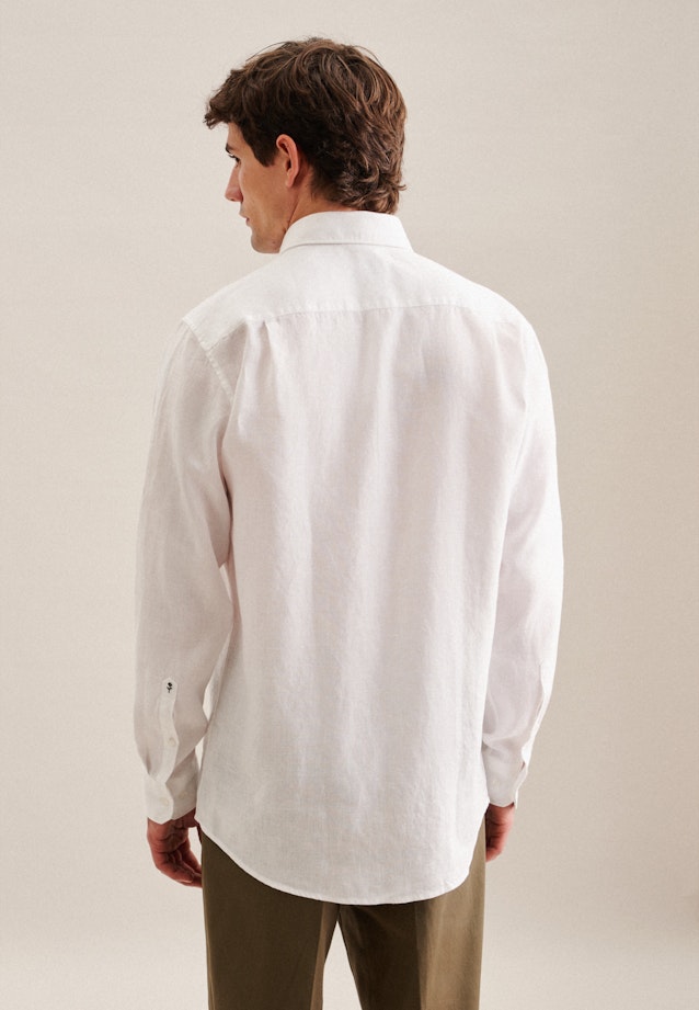 Business Shirt in Regular with Kent-Collar in White | Seidensticker Onlineshop