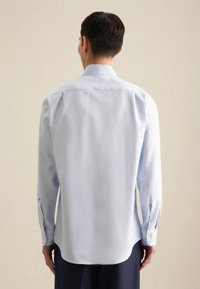 Regular Business Hemd Karo in Hellblau |  Seidensticker Onlineshop