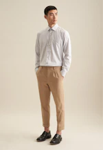 Regular Chemise d'affaires carreaux in Marron |  Seidensticker Onlineshop