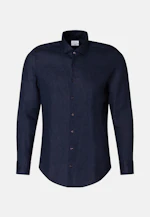 X-Slim Business Hemd Uni in Dunkelblau |  Seidensticker Onlineshop