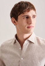 X-Slim Business Hemd Uni in Braun |  Seidensticker Onlineshop