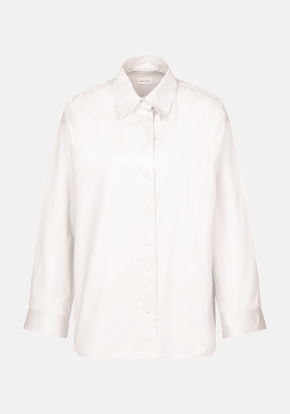 Longbluse Uni in Weiß | Seidensticker Onlineshop