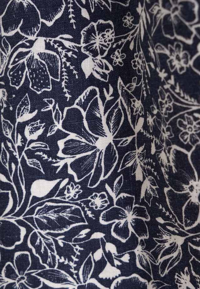 Regular Chemise d'affaires Floral in Bleu Foncé |  Seidensticker Onlineshop