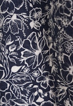 Regular Chemise d'affaires Floral in Bleu Foncé |  Seidensticker Onlineshop