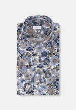 Regular Chemise d'affaires Floral in Bleu Foncé |  Seidensticker Onlineshop