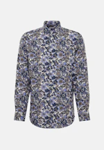 Regular Chemise d'affaires Floral in Bleu Foncé |  Seidensticker Onlineshop