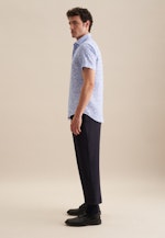 Slim Business Hemd Floral in Hellblau |  Seidensticker Onlineshop