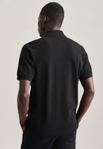 Polo Regular Manche Courte in Noir |  Seidensticker Onlineshop