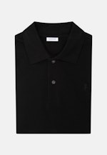 Polo Regular Manche Courte in Noir |  Seidensticker Onlineshop