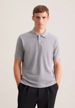 Regular Polo Uni in Grey |  Seidensticker Onlineshop