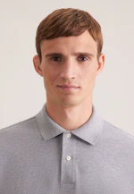 Regular Polo Uni in Grau |  Seidensticker Onlineshop