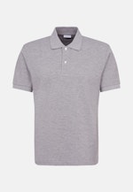 Regular Polo Uni in Grau |  Seidensticker Onlineshop