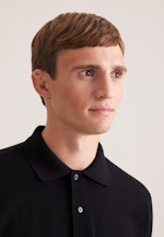 Regular Polo Uni in Schwarz |  Seidensticker Onlineshop