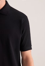 Regular Polo Uni in Schwarz |  Seidensticker Onlineshop