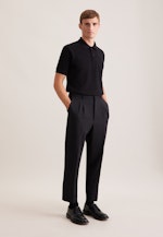 Regular Polo Uni in Schwarz |  Seidensticker Onlineshop