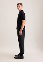 Regular Polo Uni in Schwarz |  Seidensticker Onlineshop