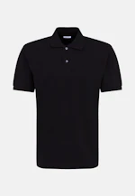 Regular Polo Uni in Schwarz |  Seidensticker Onlineshop